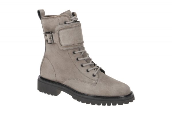 Paul Green 9080-00x grau - bequeme Stiefelette f?r Damen