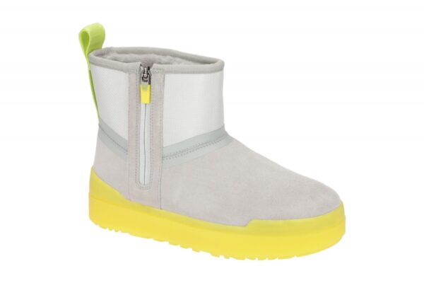 UGG CLASSIC TECH MINI 1116101 GREY grau - Winterstiefel f?r Damen