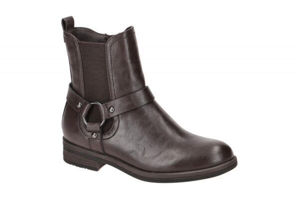 Tamaris Stiefelette Biker Boots braun Vegan 1-25352-41