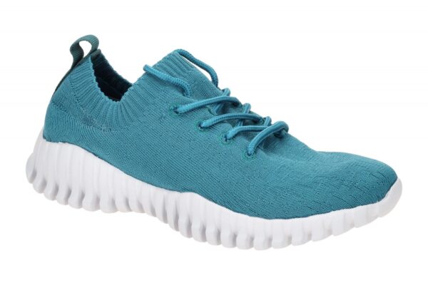 Bernie Mev. Gravity teal blau - sportliche Halbschuhe f?r Damen