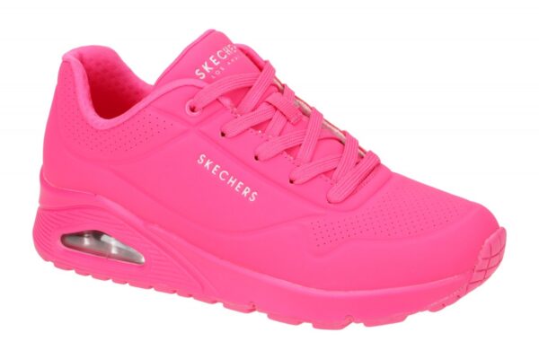 Skechers UNO 73667 HTPK pink - sportliche Halbschuhe f?r Damen