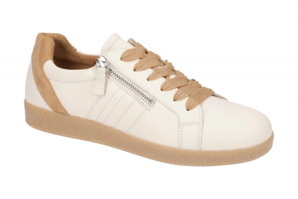 Gabor 63.301.24 beige - bequeme Halbschuhe f?r Damen