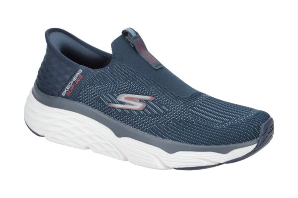 Skechers MAX CUSHIONING ELITE 220389 NVY blau - Slipper f?r Herren