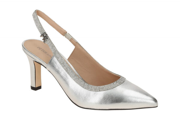 Peter Kaiser 9-79641-44 941 silber - Sling Pumps f?r Damen