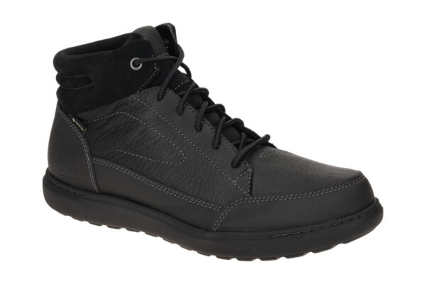 Clarks MAPSTONE HI GTX 26180204 7 schwarz - Herren Stiefeletten - Winterstief...