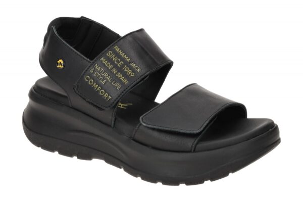 Panama Jack Noah B1 negro schwarz - Sandalette f?r Damen