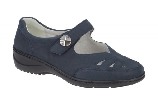 Waldl?ufer KYA 607309 191 217 dunkel-blau - Mary-Jane Ballerina