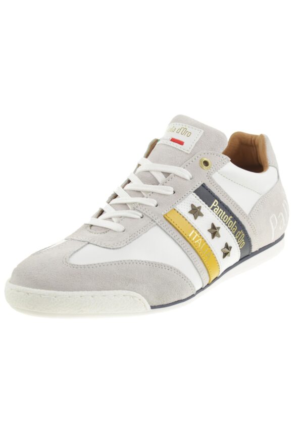 Pantofola d' Oro IMOLA UOMO LOW Herren Leder Sneaker 10221033 weiss