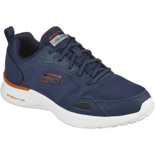 Skechers Air Mens DYNAMIGHT VENTURIK Sportschuhe/Laufschuhe Herren blau