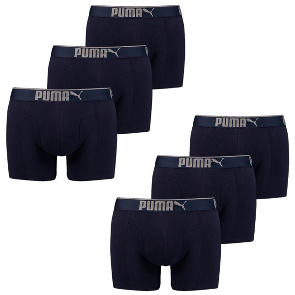 Puma Herren Boxershort Lifestyle Sueded Cotton 6 er Pack