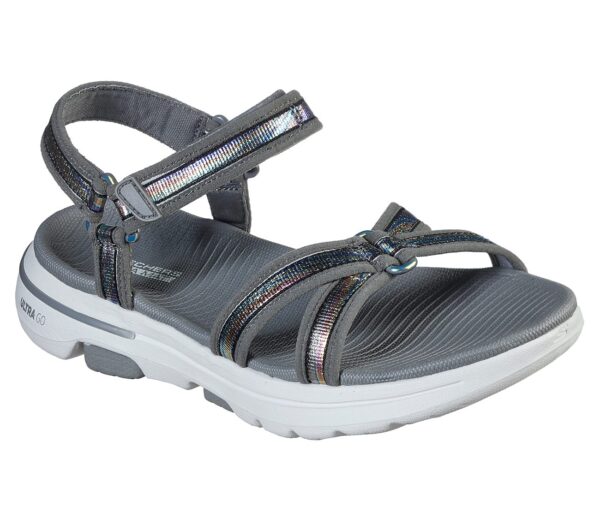 Skechers O-T-G Womens Sandals GO WALK 5 CELESTIAL Sandalen Women Grau