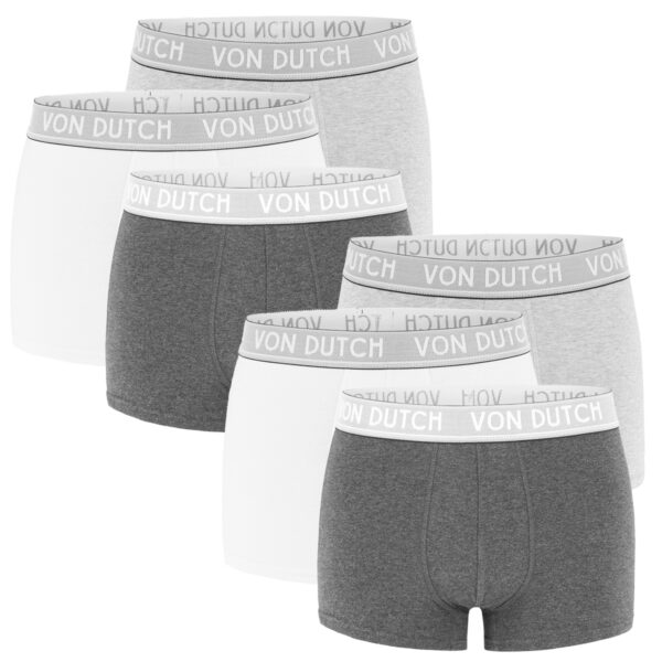 6er Pack Von Dutch Original Boxer Brief Boxershorts Herren Unterwäsche VD1BCX3OR...