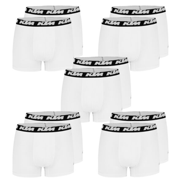 KTM by FREEGUN Boxershorts für Herren Unterwäsche Pant Men´s Boxer 10 er Pack