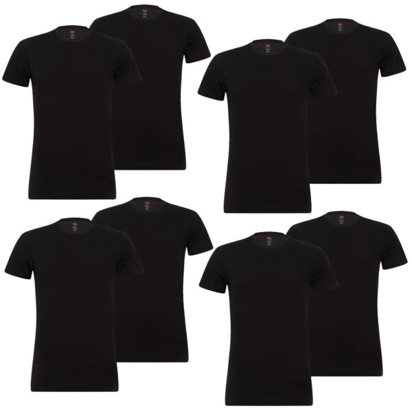 8 er Pack Levis 200SF Crew T-Shirt Men Herren Unterhemd Rundhals