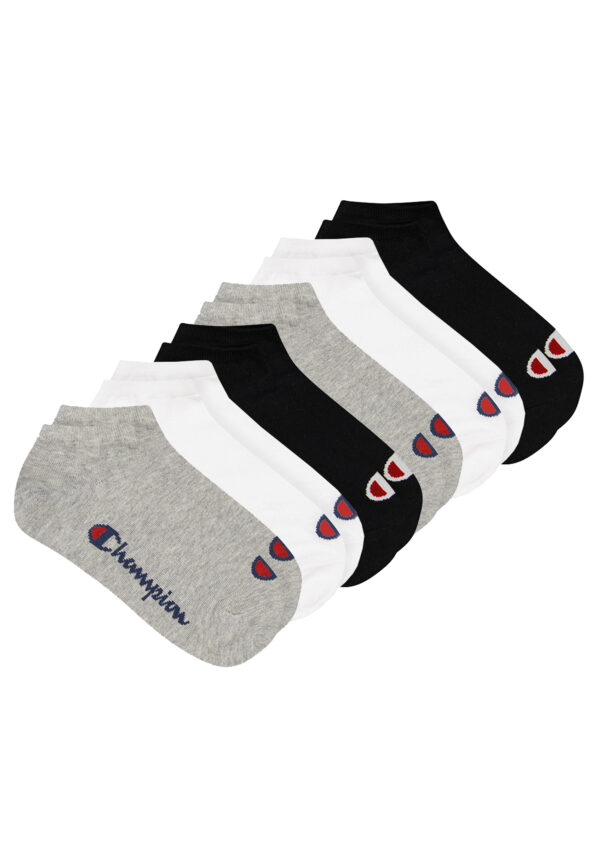 6 Paar Champion Sneaker Socken Gr. 35 - 46 Unisex Sneaker Kurzsocken