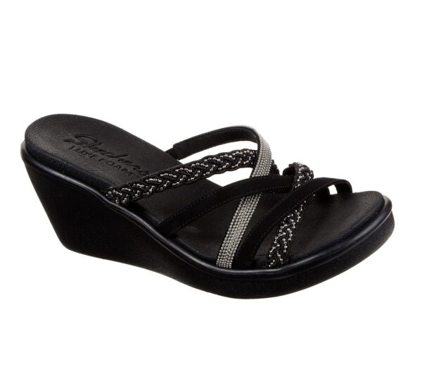 Skechers Cali RUMBLE ON DREAMY DAYS Sandalen/Fashion-Sandalen Women Schwarz