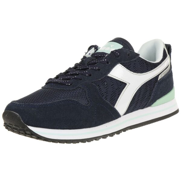 Diadora Olympia WN PLAT Damen Sneaker Turnschuh blau