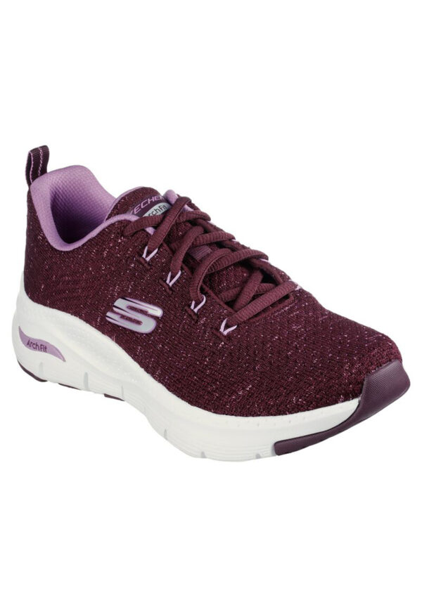 Skechers Arch Fit - GLEE FOR ALL Damen Sneaker 149713 PLUM lila