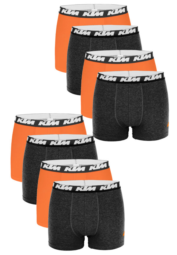 KTM by FREEGUN Boxershorts für Herren Unterwäsche Pant Men´s Boxer 8 er Pack