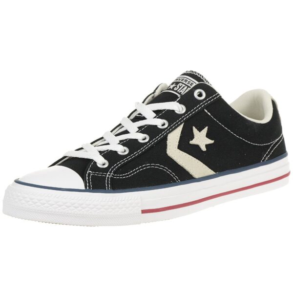 Converse STAR PLAYER OX Schuhe Sneaker Canvas Schwarz 144145C