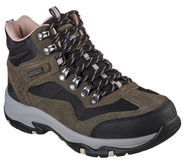 Skechers Damen TREGO BASE CAMP Hiking-Stiefel Outdoor Schuhe 167008 Grün