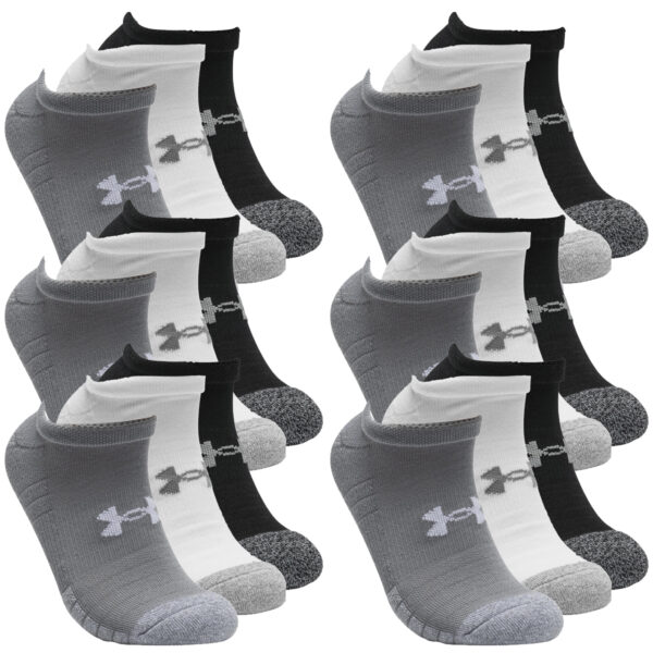 18 Paar Under Armour HeatGear No Show Sneaker Socken Unisex Kurzsocke