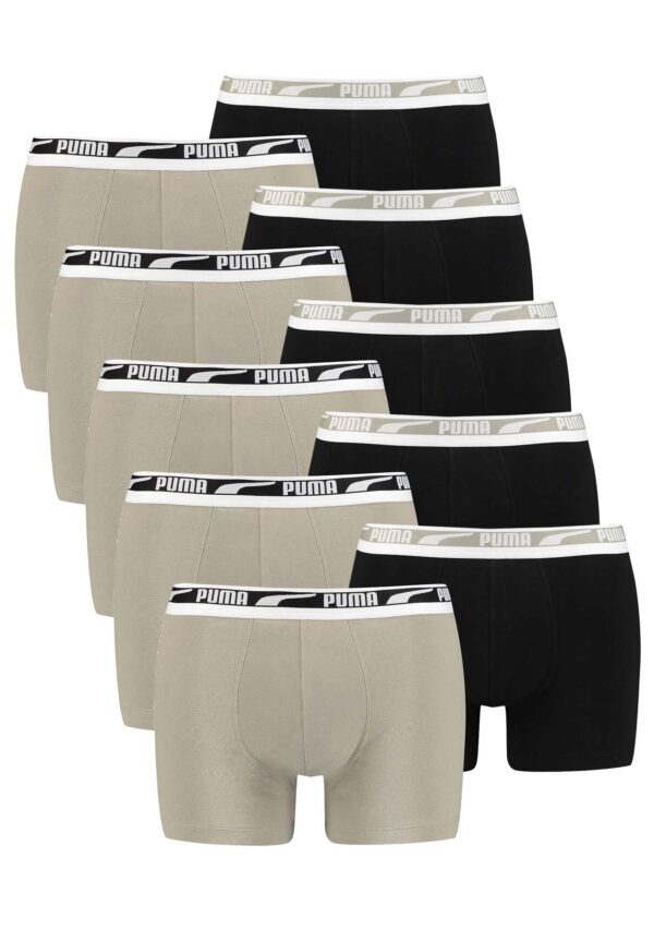 Puma Herren Boxer Boxershorts Men Unterhose Multi Logo Pant Unterwäsche 10er Pac...