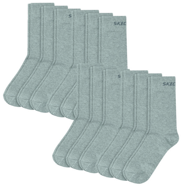 12 Paar Skechers Unisex Basic Socken SK41040