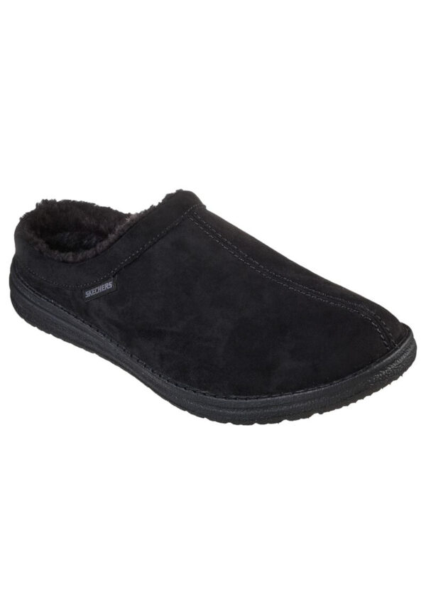 Skechers Relaxed Fit Melson HARMEN Herren Hausschuhe Pantoffeln gefüttert 210378...