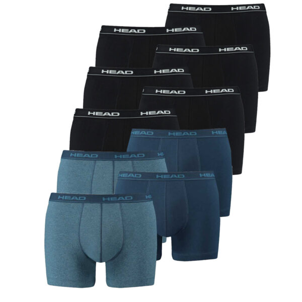 10 er Pack Head Herren Boxer Boxershorts Basic Pant Unterwäsche