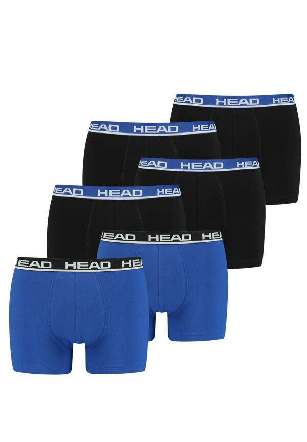 Head Herren Basic Boxer Pant Shorts Unterwäsche Unterhose 6 er Pack