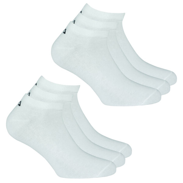 6 Paar Fila Unisex Invisible Sneakersocken Socken F9100