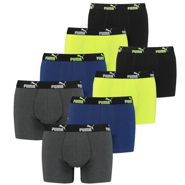 8 er Pack Puma Boxer Boxershorts Herren Unterwäsche sportliche Retro Pants