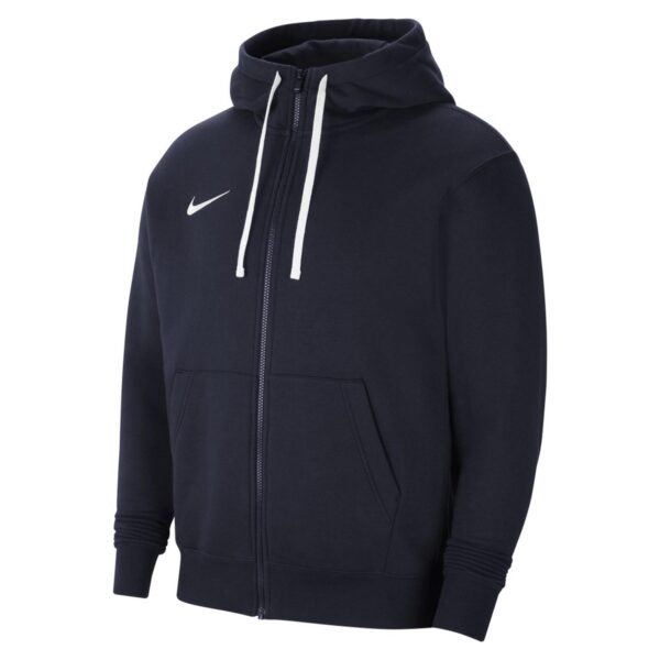 NIKE Team Club 20 FZ Hoody Herren Zip Zipper Kapuzenjacke Sweatshirt blau