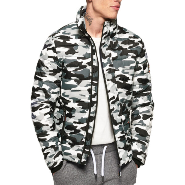 Superdry Double Zip Fuji Herren Jacke Camo