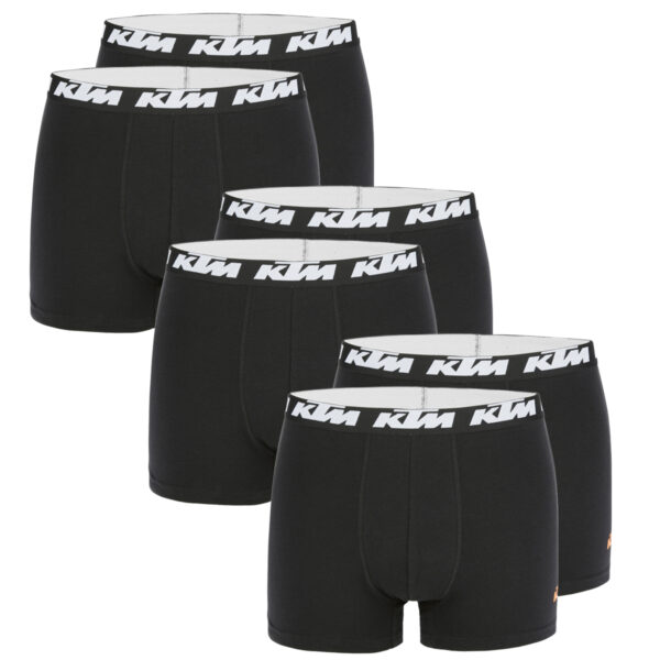 KTM by FREEGUN Boxershorts für Herren Unterwäsche Pant Men´s Boxer 6 er Pack