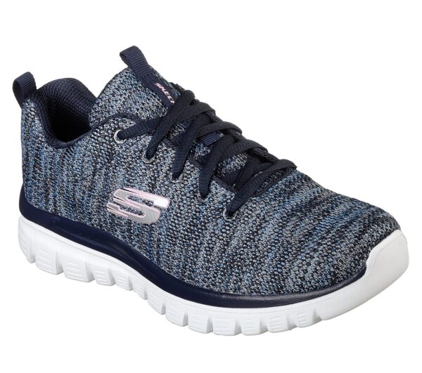 Skechers Sport Damen GRACEFUL TWISTED FORTUNE Sneakers Women Blau