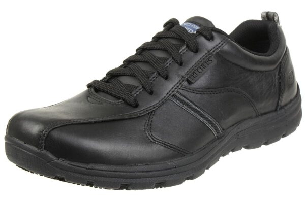 Skechers Work HOBBES FRAT - EC Sneakers Herren Schuhe Schwarz