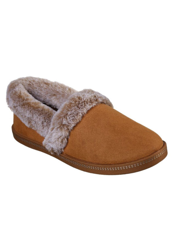 Skechers Damen Cozy Campfire - TEAM TOASTY Hausschuhe Pantoffeln 32777 Braun