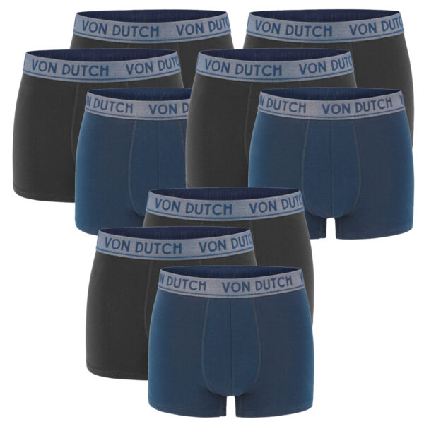 9er Pack Von Dutch Original Boxer Brief Boxershorts Herren Unterwäsche VD1BCX3OR...