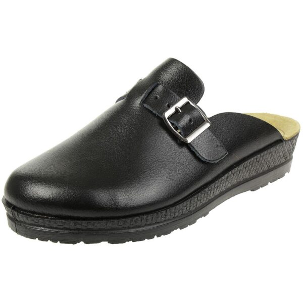 Rohde Neustadt-H Clogs Herren Hausschuhe Schuhe 1511 schwarz