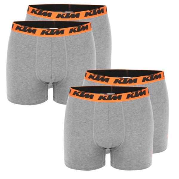 KTM by FREEGUN Boxershorts für Herren Unterwäsche Pant Men´s Boxer 4 er Multipac...