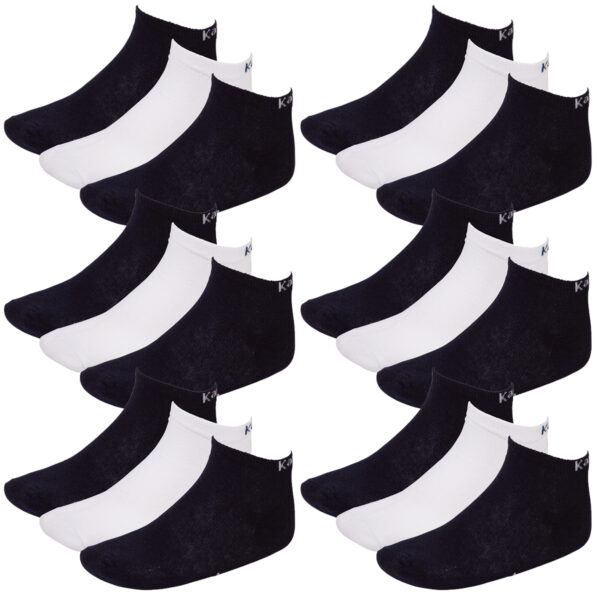 18 Paar Kappa 704275 Sneaker Socken Gr. 35 - 46 Unisex Kurzsocke