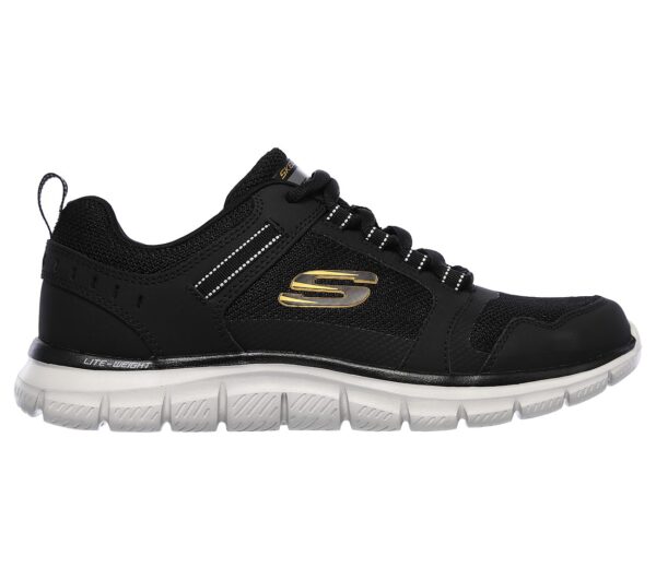 Skechers Sport Mens TRACK KNOCKHILL Sneakers Men Schwarz