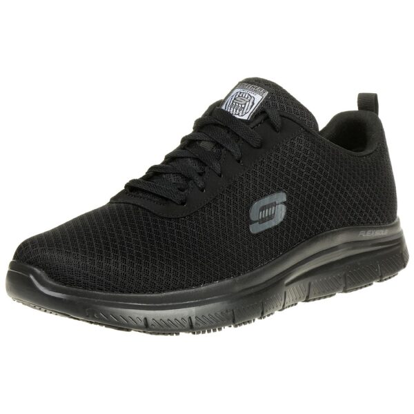 Skechers Berufsschuh Flex Advantage SR BENDON Herren Sneaker schwarz