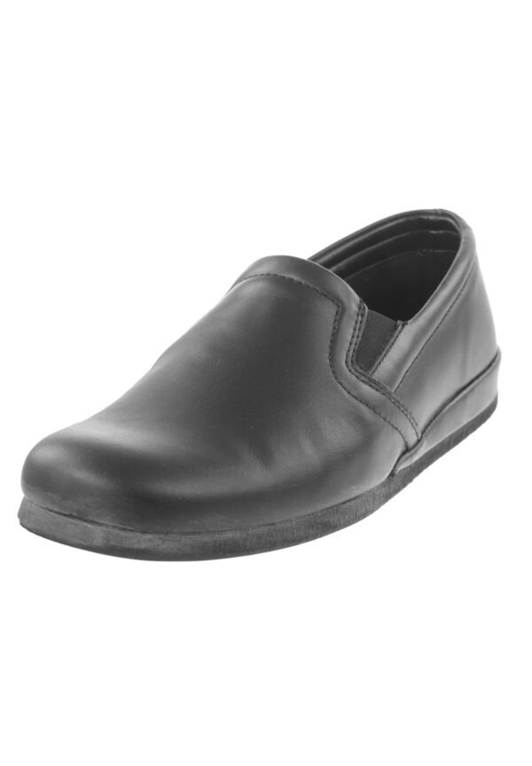 Rohde Herren Viborg Pantoffeln Hausschuhe Schuhe Schwarz 6402