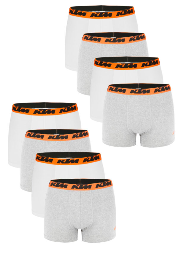 KTM by FREEGUN Boxershorts für Herren Unterwäsche Pant Men´s Boxer 8 er Pack