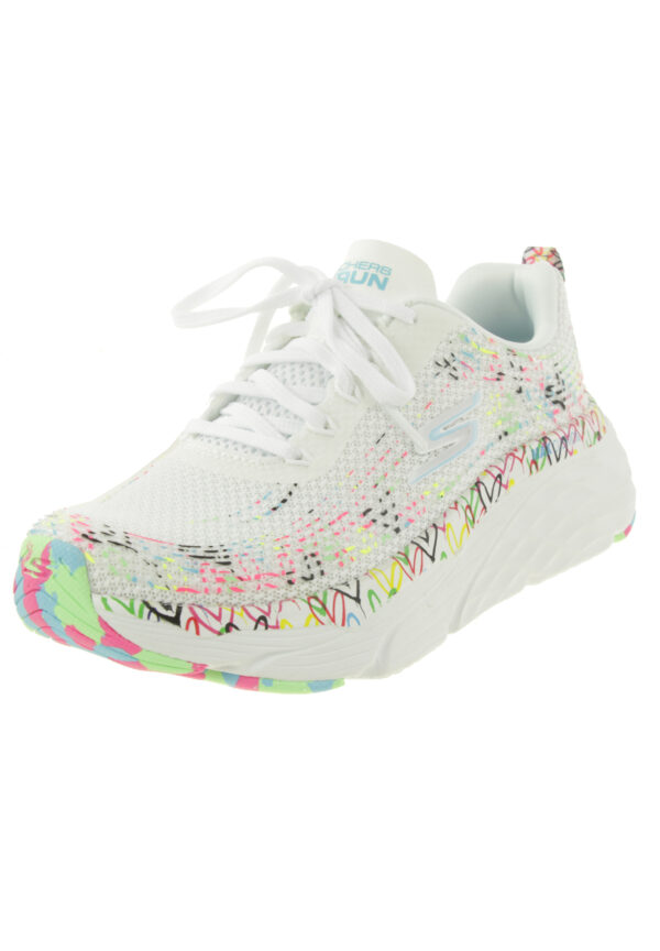 Skechers MAX CUSHIONNING ELITE PAINTED WITH LOVE Damen Sneakers JGoldcrown weiss