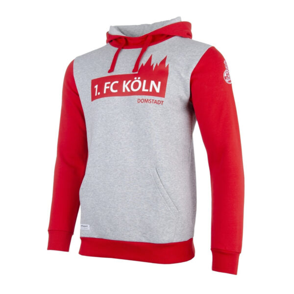 Uhlsport 1.FC Köln 3.0 Hoodie Freizeit Herren rot/grau