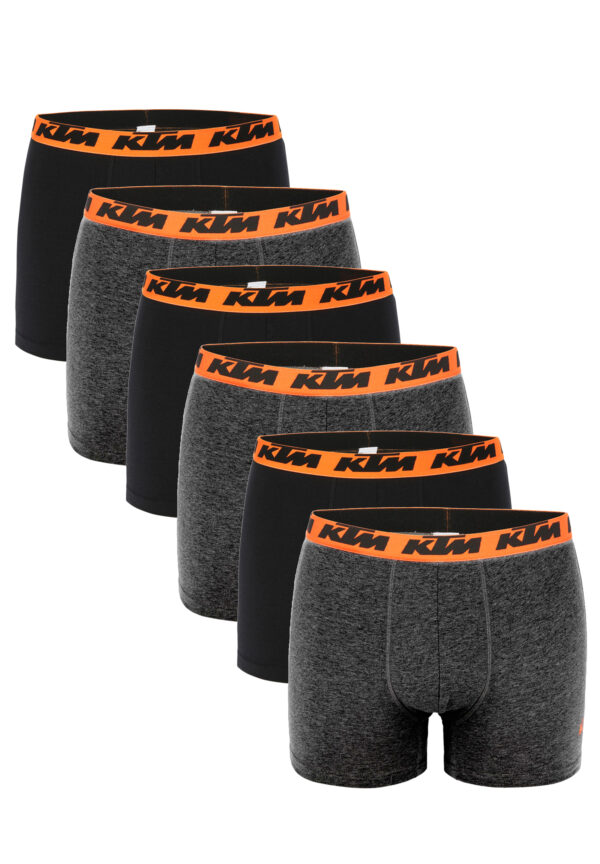 KTM by FREEGUN Boxershorts für Herren Unterwäsche Pant Men´s Boxer 6 er Pack